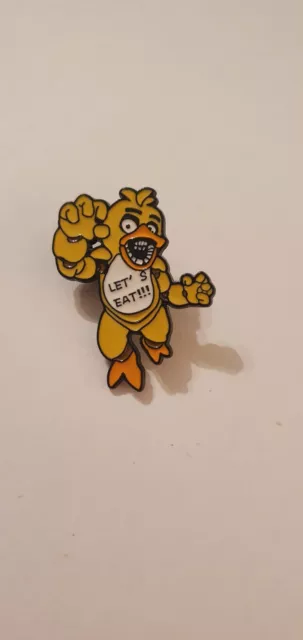 Chica Five Nights At Freddy's Emaille Chica Pin Abzeichen Spiel, Film FNAF