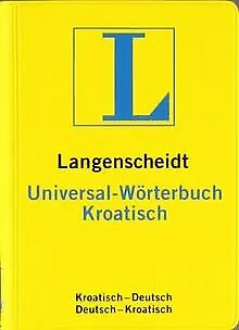 Langenscheidt Universal-Wörterbuch Kroatisch | Buch | Zustand sehr gut