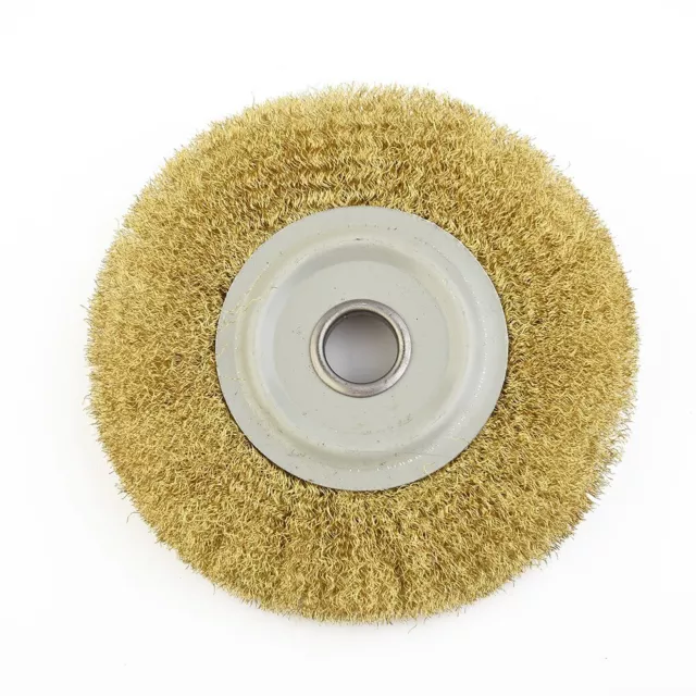 For Bench Grinder Brass Brush for Reliable Carbon Removal and Cleaning