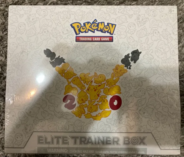 Pokémon Generations Elite Trainer Box 20th Anniversary ETB Factory Sealed TEAR