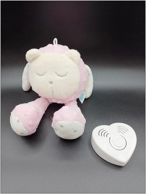 Doudou Peluche Myhummy - Rose Blanc Étoiles