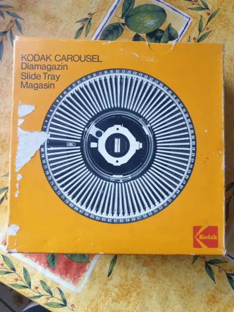 Carousel / magasin kodak 80   diapos  pour projecteur photos 3