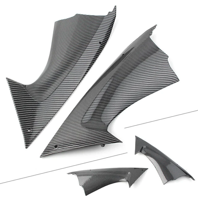 Side Air Duct Cover Fairing Insert Part For Yamaha YZF R6 2008-2016 Carbon Fiber