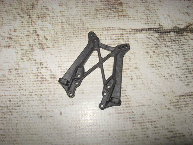 Vintage Associated T4 Series Front Shock Tower Plastic Graphite Factory (1) 7443