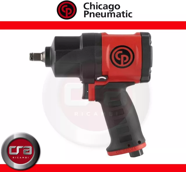 Visseuse À Impulsions Pneumatique à Air Chicago Pneumatic CP 7748 1250 NM 1/2 " 2