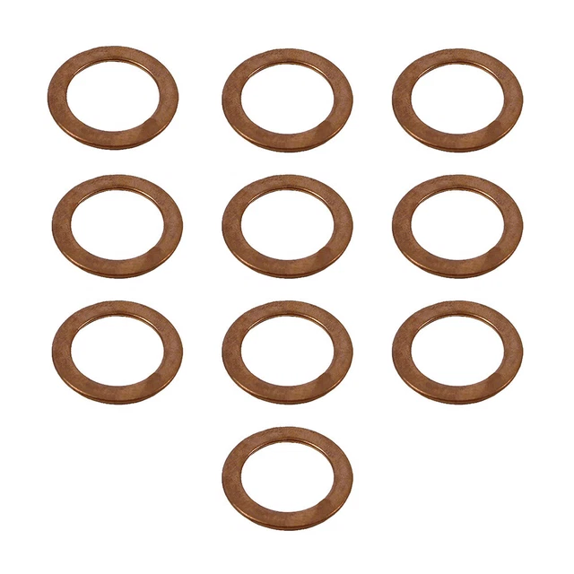(10) Washers Fits Allis Chalmers B Engine SN: 64501 and up IB C CA D10 D12