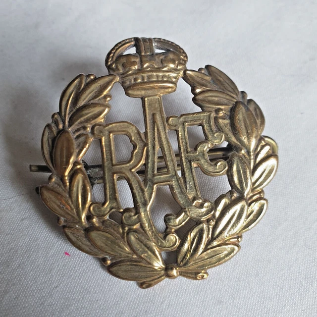 WW2 BRITISH ROYAL AIR FORCE - RAF Cap Badge - Original £14.95 - PicClick UK
