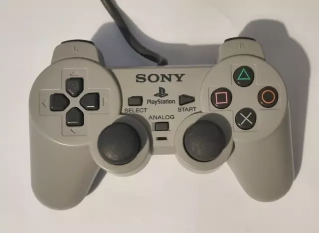 Official Sony PS1 PSone Dualshock Analog Playstation 1 Controller SCPH-1200 H