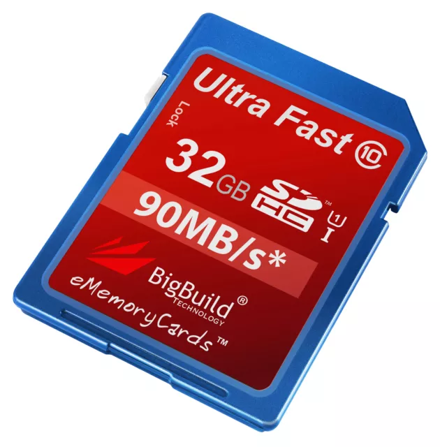 32GB Memory Card For Fuji Film FinePix S1800 Camera 32GIG SD SDHC Class 10 3