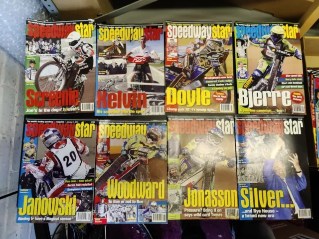 Speedway Star Magazine 2015 Complete (52 issues) Collectible Vintage