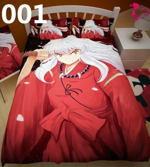 Inuyasha Kikyou Anime niños dibujos animados Manga ropa de cama Cosplay...