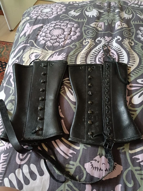 Harnais d'attelage cuir double pour Cheval Tattini - noir - Full