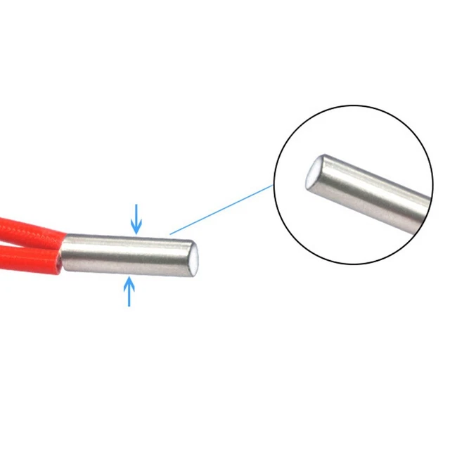 1* Printer Cartridge Heater Compatible With Ender 3 Ender 3X Ender-3 Pro Printer