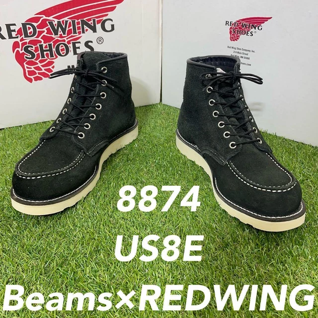 RED WING BOOTS Irish Setter 8874 SizeUS8E Leather Black 0010152K