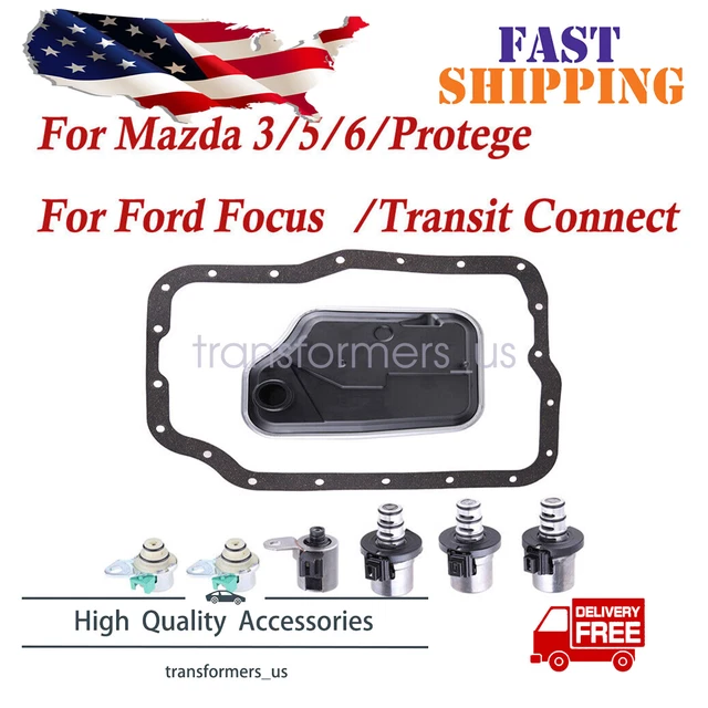 4F27E Transmission Shift Solenoid Filter & Gasket Kit For Ford Focus/Mazda 3 & Others