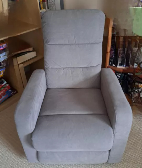 Grey Recliner chair - used