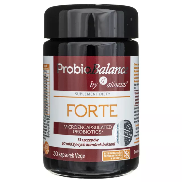 Aliness ProbioBalance FORTE 60 billion probiotic 30 Kaps