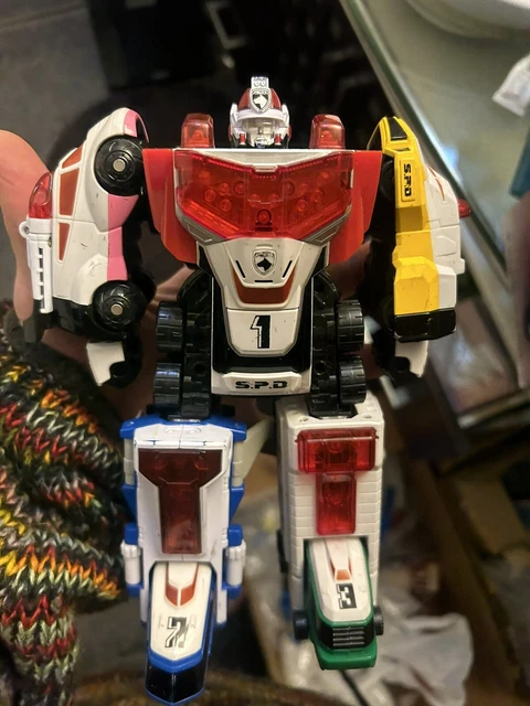 VINTAGE POWER RANGERS SPD Delta Force Deluxe Megazord EUR 59,80 ...