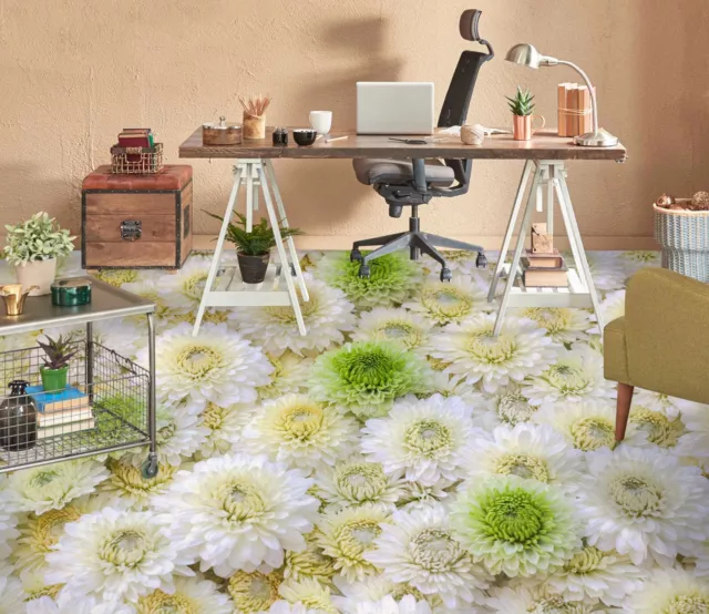 3D Chrysantheme Q4136 Fußboden Wandbild Fototapete Tapete Familie Luna 2024