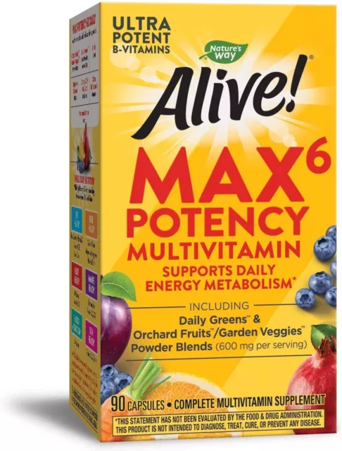 Nature's Way Natural Multivitamin with 26 Veggies & Fruits 90 Veg Capsules Nature's Way Natural Multivitamin with 26 Veggies & Fruits 90 Veg Capsules