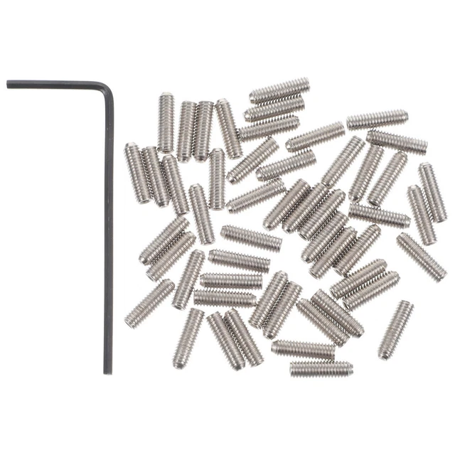 1 jeu métal réglage de la hauteur guitare accessoires de guitare avec clé