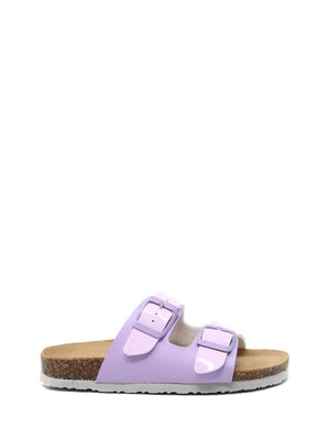 ECOPELLE BAMBINO VERN MULTI ROSA+LIL VIOLA ... Bionatura kids BioNatura CIABATTA 