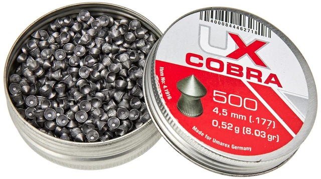 Pallini Calibro 43 Per Armi Umarex - Confezione Da 180 Pezzi, Round Rocket