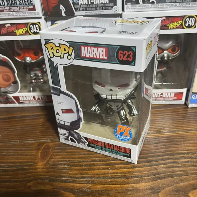 Funko Pop! Marvel Punisher War Machine Previews Exclusive 623