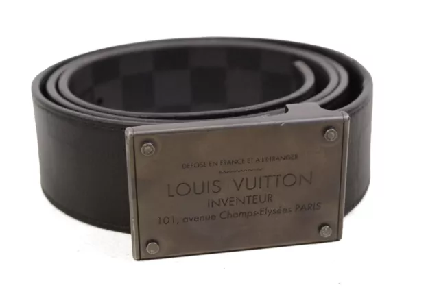 Replica Cintura reversibile Louis Vuitton LV glassata da 40 mm M0459V  Outlet Online Italia