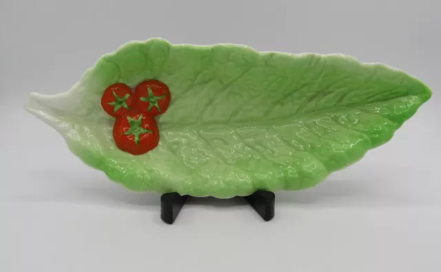 Royal Winton Grimwades Lettuce Leaf Tomato Serving Dish Bowl Made in England
