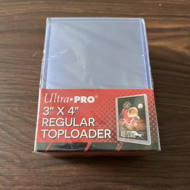 Ultra PRO 3x4 inch Regular Toploader - 25 Pack