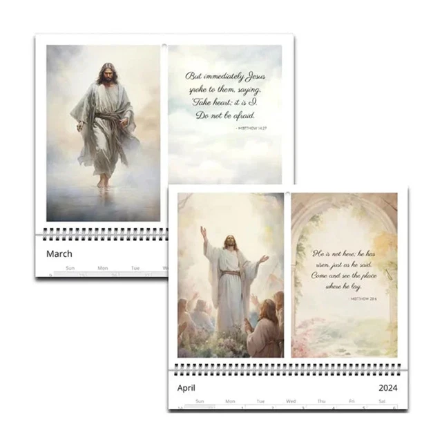 JESUS CALENDAR 2024 Jesus Calling Wall Calendar 2024 Christian Faith