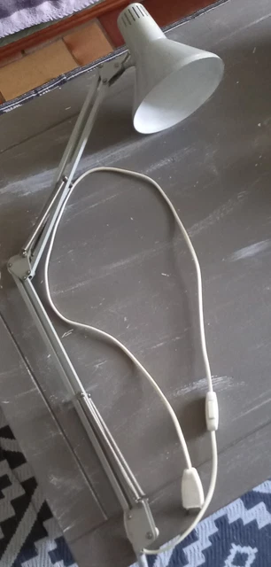 Lampe articulée de bureau architecte atelier  vintage