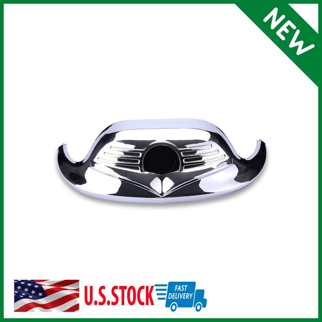 Front Fender Mudguard Tip Trim For Harley FLHR Chrome Classic Road King FLSTC