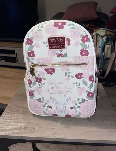 LOUNGEFLY HARRY POTTER Always Floral Mini Backpack Boxlunch Exclusive BNWT 69.99 PicClick UK