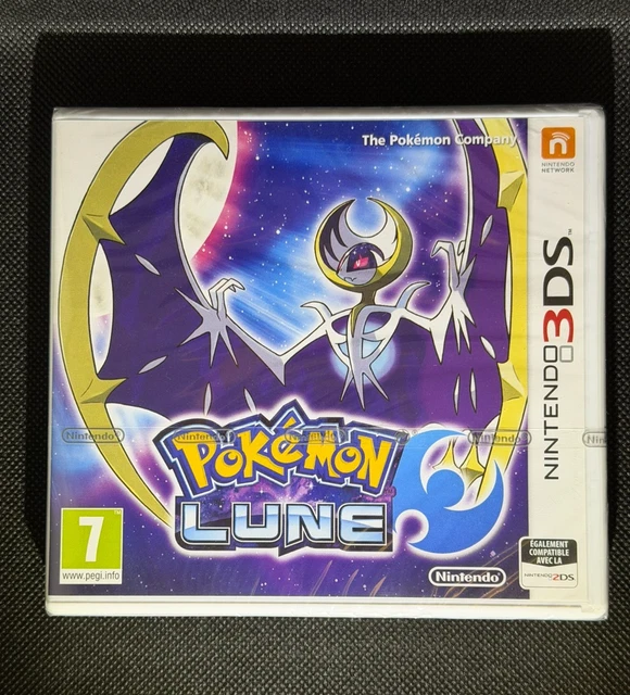 Jeu Pokémon Lune - Nintendo 3DS Neuf Sous Blister