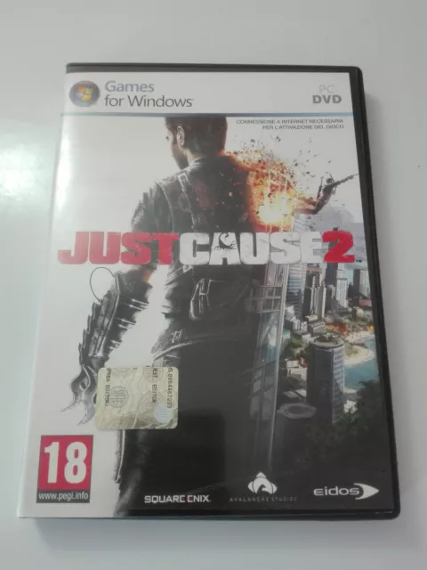 Just Cause 2 gioco per PC italiano dvd con dvd demo