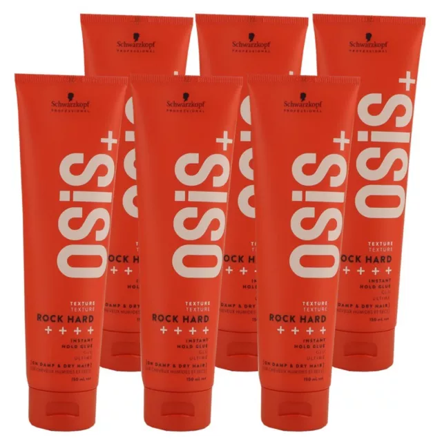 Schwarzkopf Osis Rock Hard 6 x 150 ml Gel Set