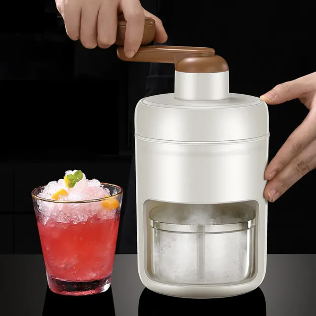 Ice Shaver and Snow Cone Machine - Premium Portable Ice Crusher and Shaved maker