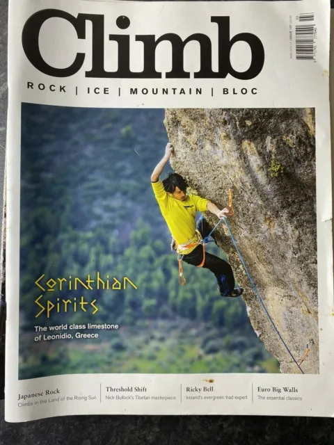 Bundle of 6 Climb & Summit Climbing Mountaineering Enthusiasts Magazines 2017 3