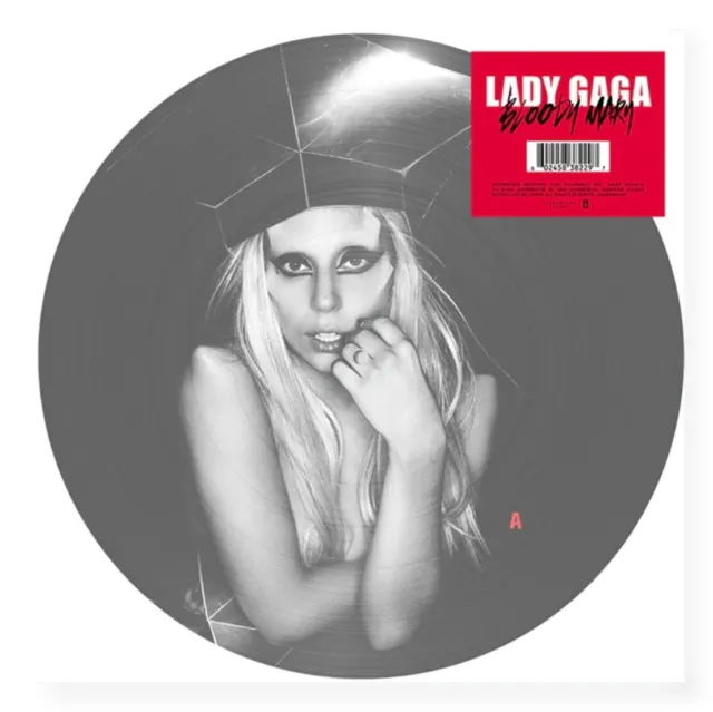 Lady Gaga Singles Day Bloody Mary 12" Vinyl Picture Disk Rare Limited