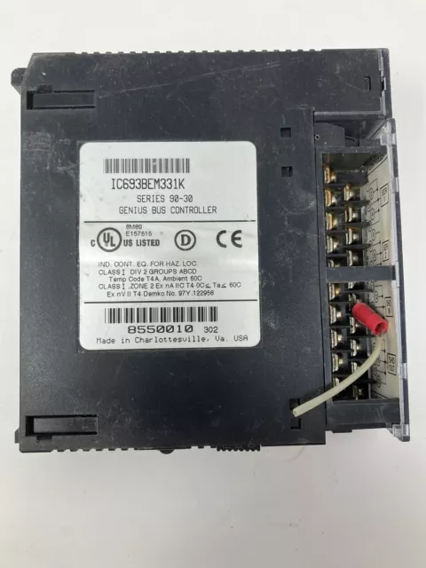 GE Fanuc IC693BEM331K Genius Bus Controller Module General Electric