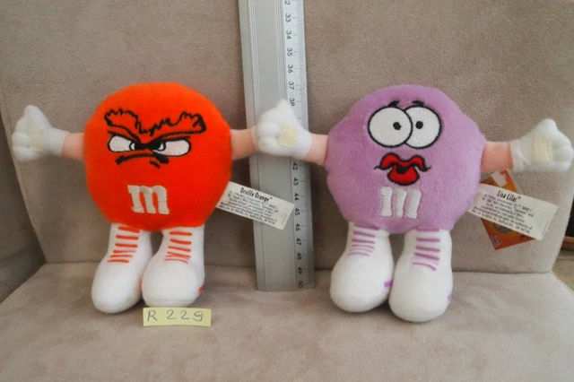 Peluche M&M's Pêcheur Rouge - Figurine Collector R174