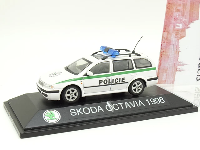 Miniature Abrex 1/43 - Skoda Octavia Break Police 1998