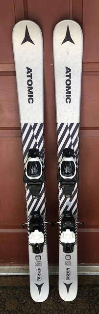120 cm Atomic Punx junior twintip skis with bindings 120 cm Atomic Punx junior twintip skis with bindings