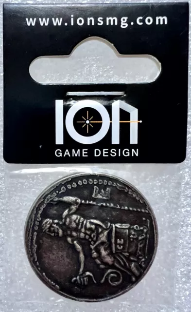 Galenus Metal Coins Ion Game Design Kennerspiel Brettspiel Familienspiel