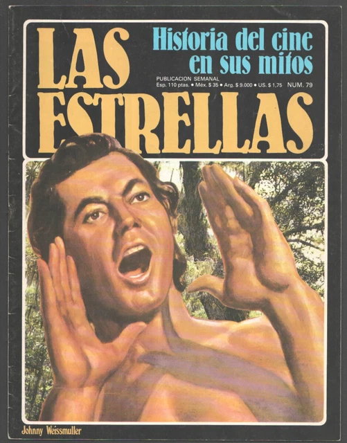 MAG: Las Estrellas #79 1982-Tarzan edition-Johnny Weissmuller photos-poster-i...