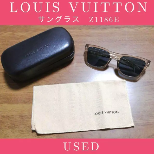 LOUIS VUITTON Acetate 1.1 Millionaires Z1166W Sunglasses White 1260670