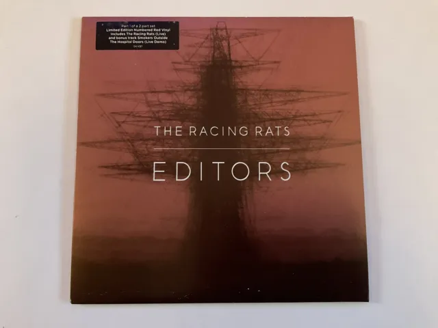 Editors, ‘The Racing Rats’ (Live) Numbered 7 Inch Red Vinyl