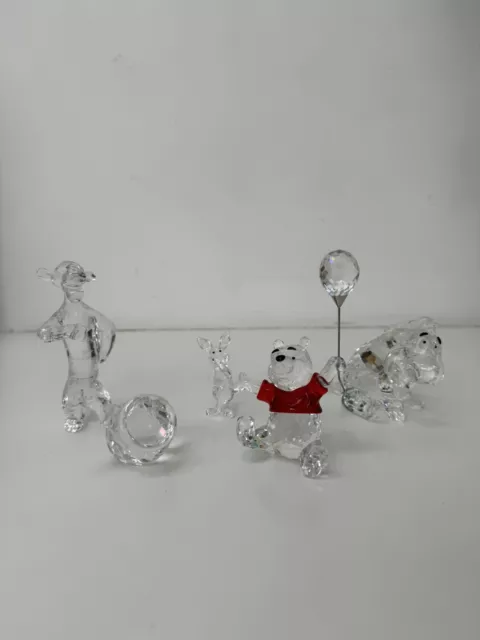 Swarovski Disney Winnie The Pooh & Friends Set Of 5 Pieces